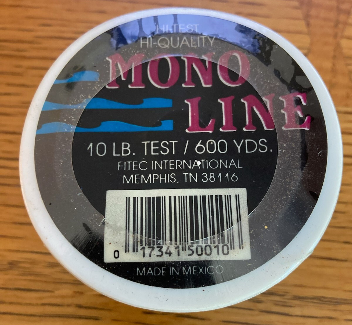 Vintage Fitec Intl Mono Line 10 lb Test / 600 yds