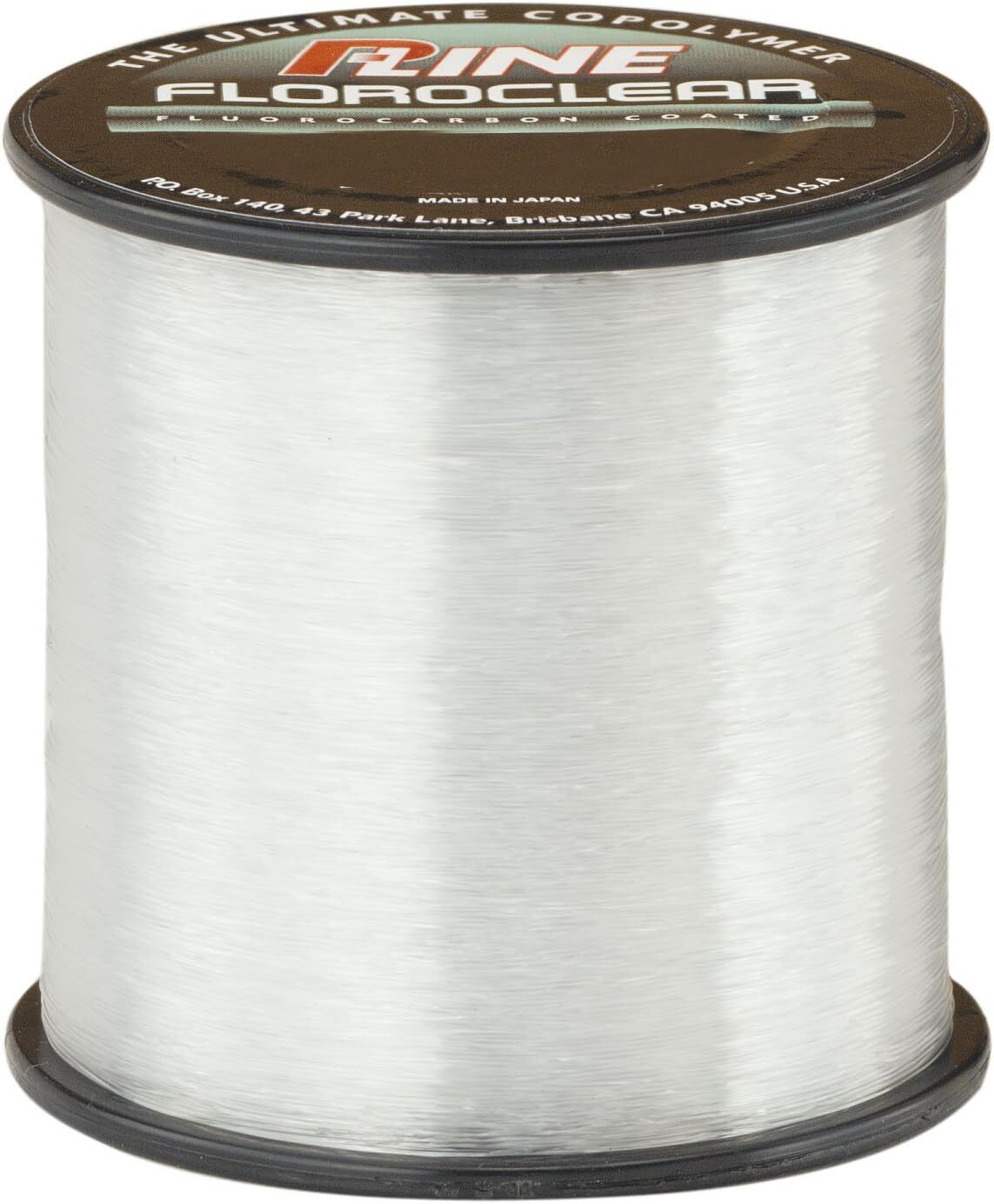 P-Line Floroclear Clear Fishing Line 400-600 YD 12-Pound, 600-Yard,