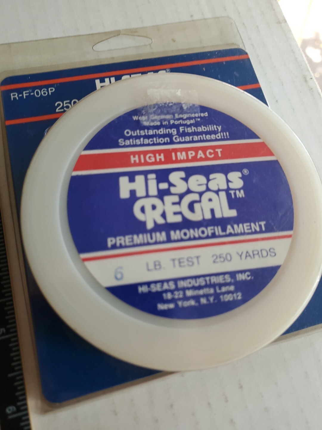 Hi-Seas Regal 6 lb. Test Monofilament 250 yd. Spool – Pink Fishing Line