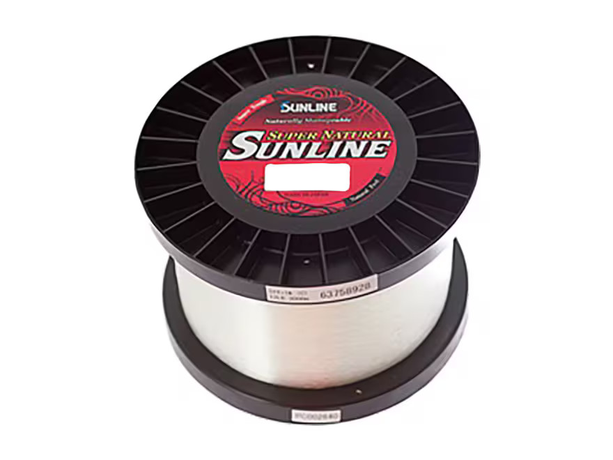 Sunline Super Natural Monofilament Fishing Line 6lb 330yd Natural Clear