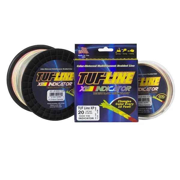 Tuf-Line XP Indicator Tension Lock Color-Metered Multifilament Braided Line [51]
