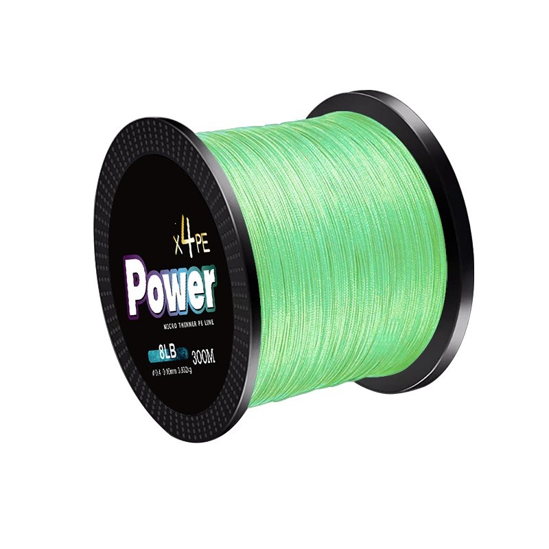 300/500M Braid Braided Fishing Line 4 Strands 8-100lb Abrasion Resistant Strong