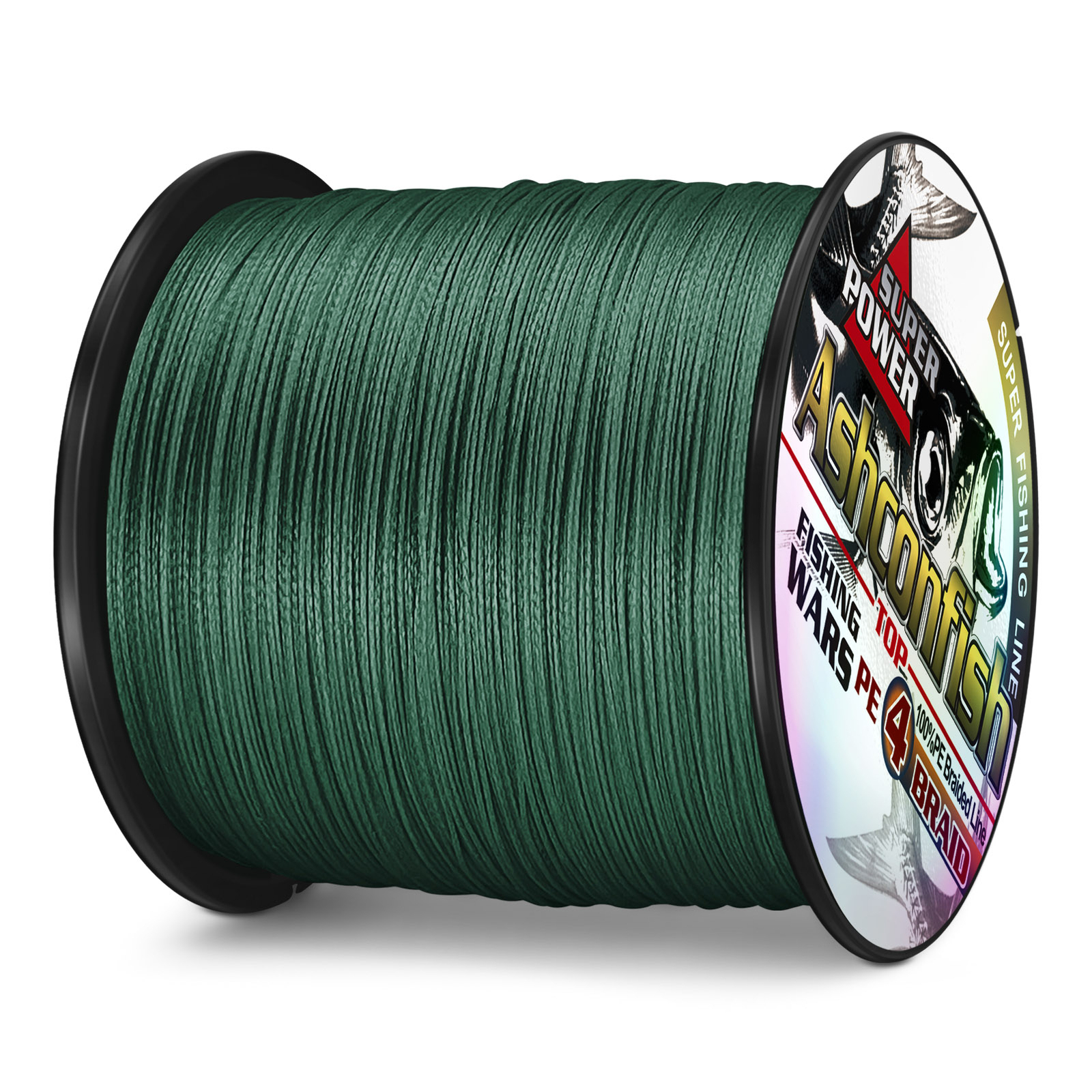 Ashconfish 300m/328yds Braided Fishing Line 6lb-100lb Extreme Braid Multi colors