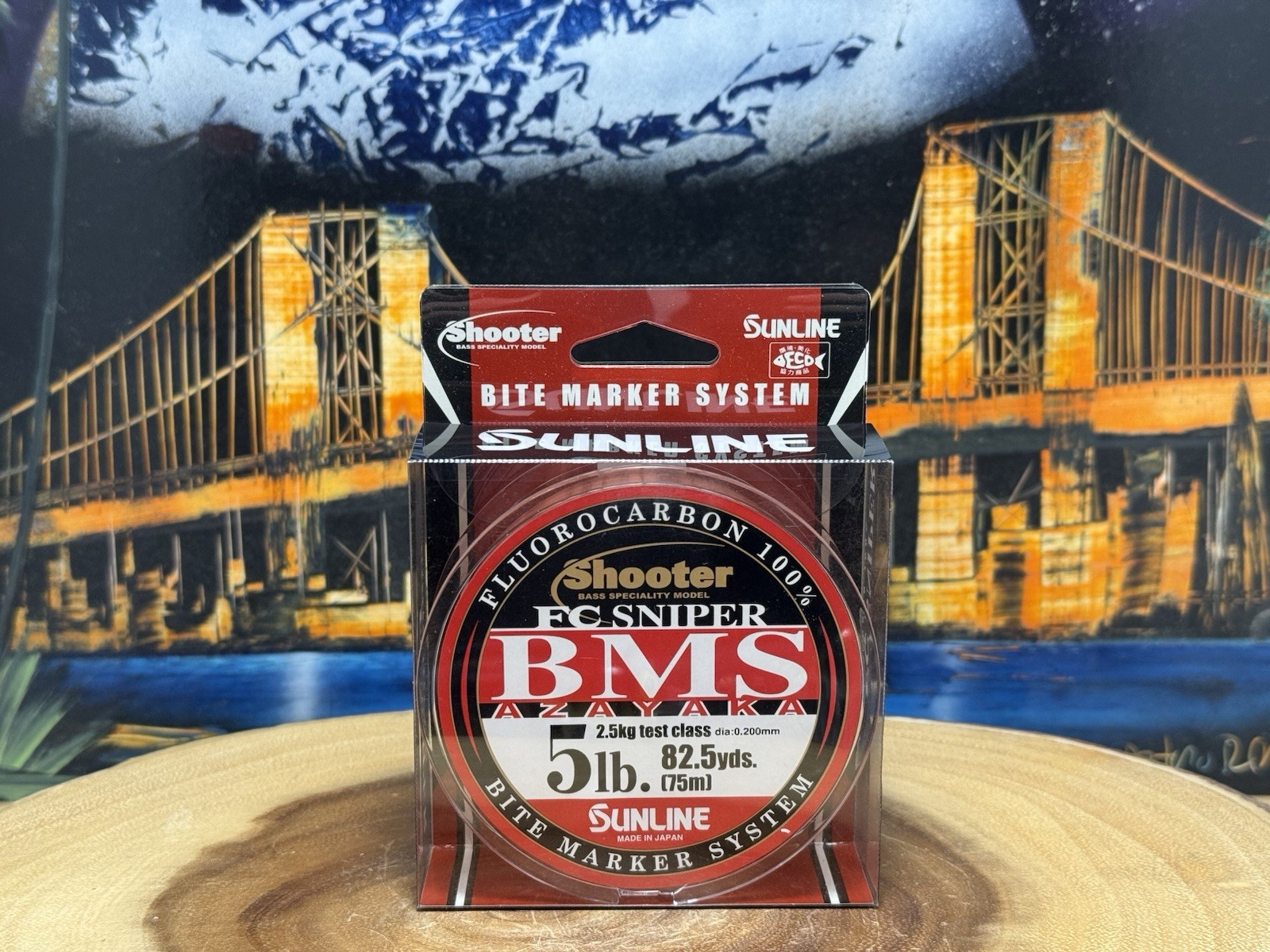 SUNLINE Shooter FC SNIPER BMS AZAYAKA JDM 100% Fluorocarbon Fishing Line…. (5lb)