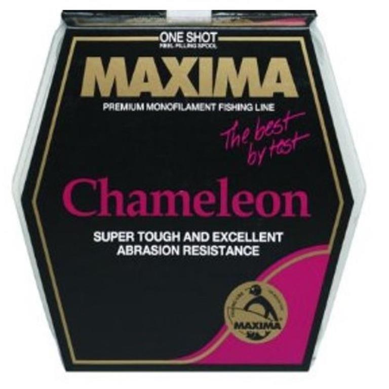 Maxima One Shot 4 6 8 Lb Test Fishing Line Spool Chameleon Choice of Size Weight