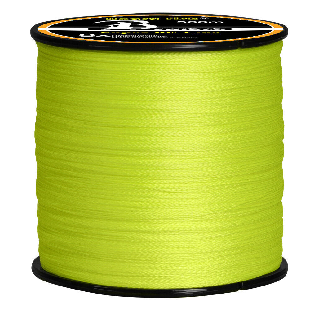 328/547/1093 Yards PE Sea Braided Fishing Line 4/8 Strands 12-100LB 300-1000M