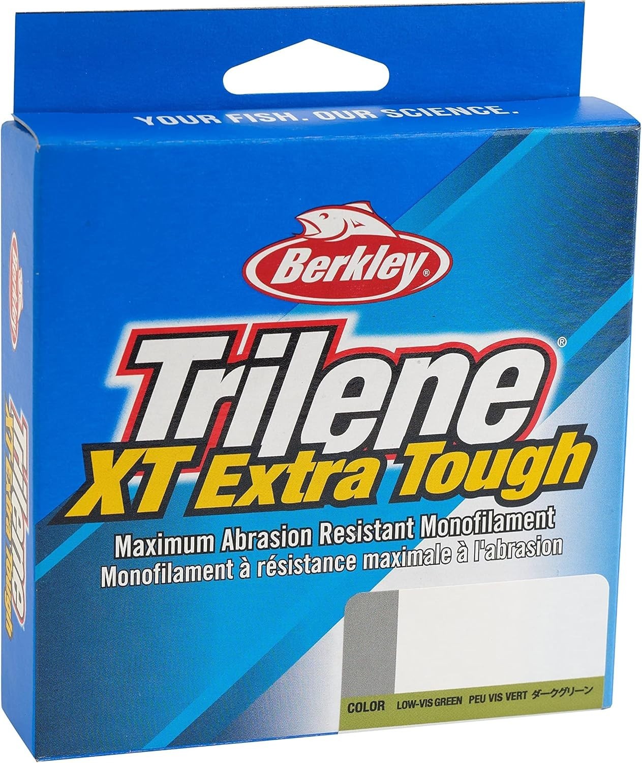 Berkley Trilene XT Monofilament Fishing Line, 330yd, 8lb, Flexible & Durable