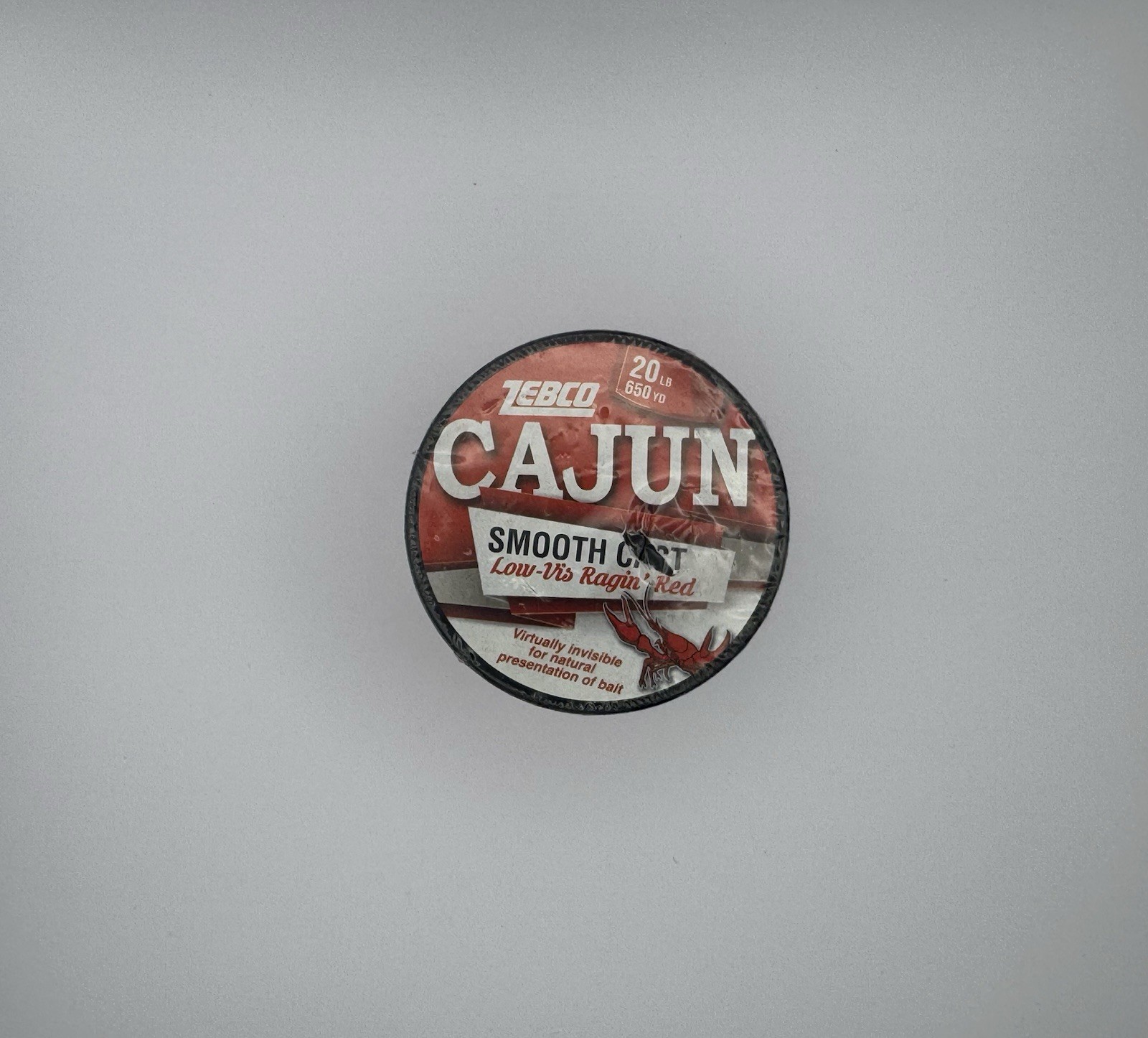 Zebco Cajun Smooth Cast Ragin Red Monofilament Fishing Line 20lb 650 yards.