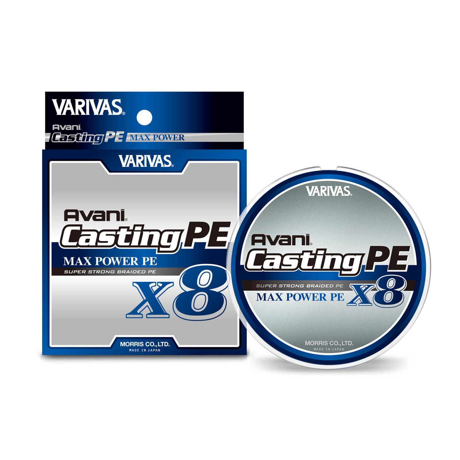 * VARIVAS Avani Casting PE Max Power X8 8Braid PE Line 200m, lb. variation