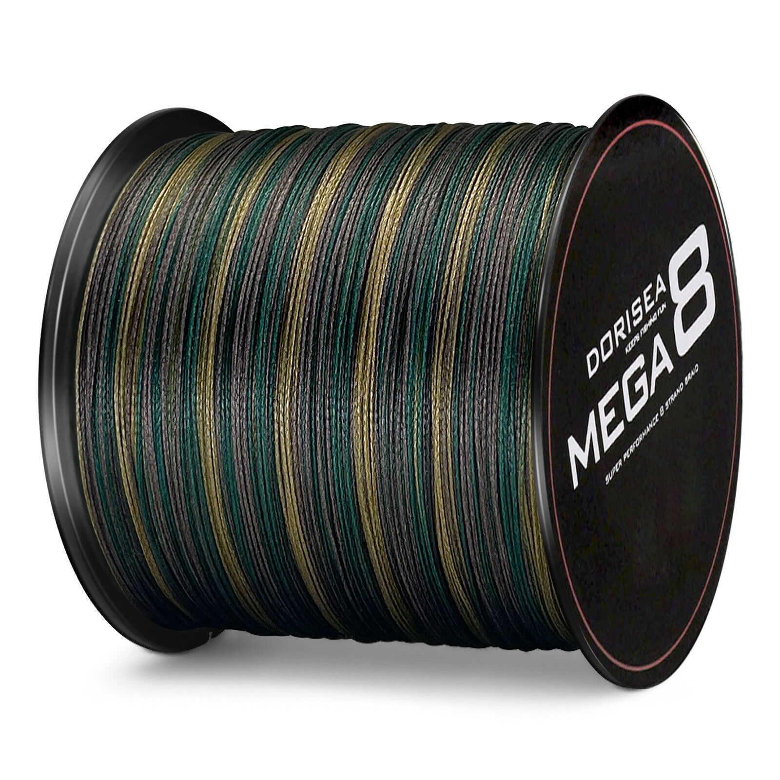 Dorisea 4/8 Strands 100M-2000M Camouflage Color PE Extreme Braided Fishing Line