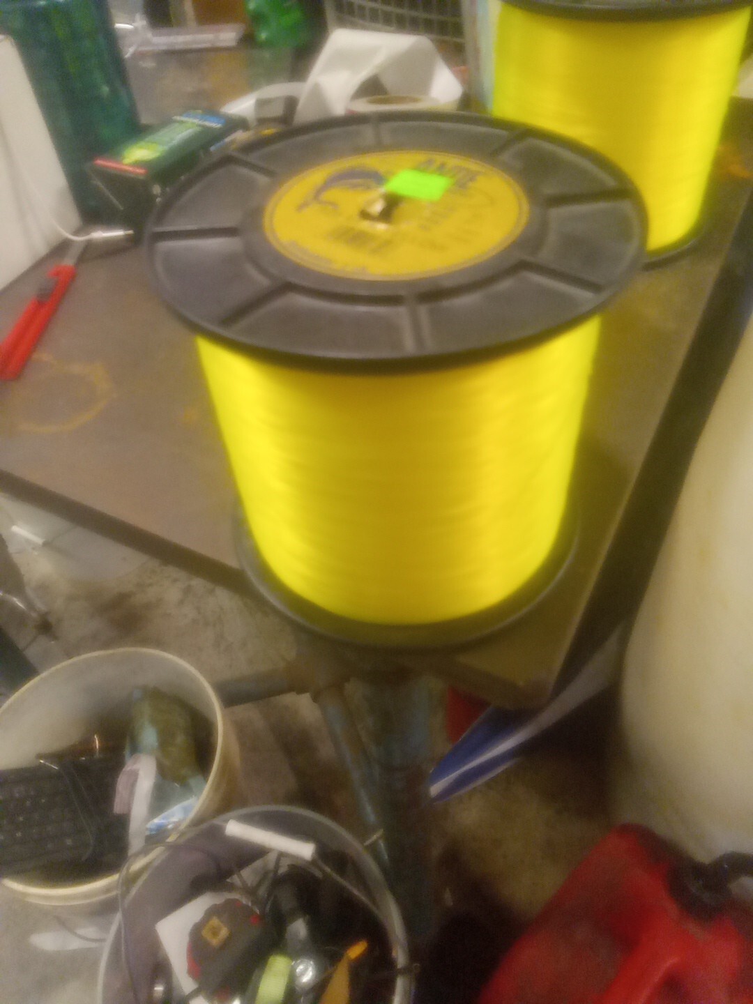 ANDE IGFA Monofilament Line 2LB Spool 2000yrds Yellow