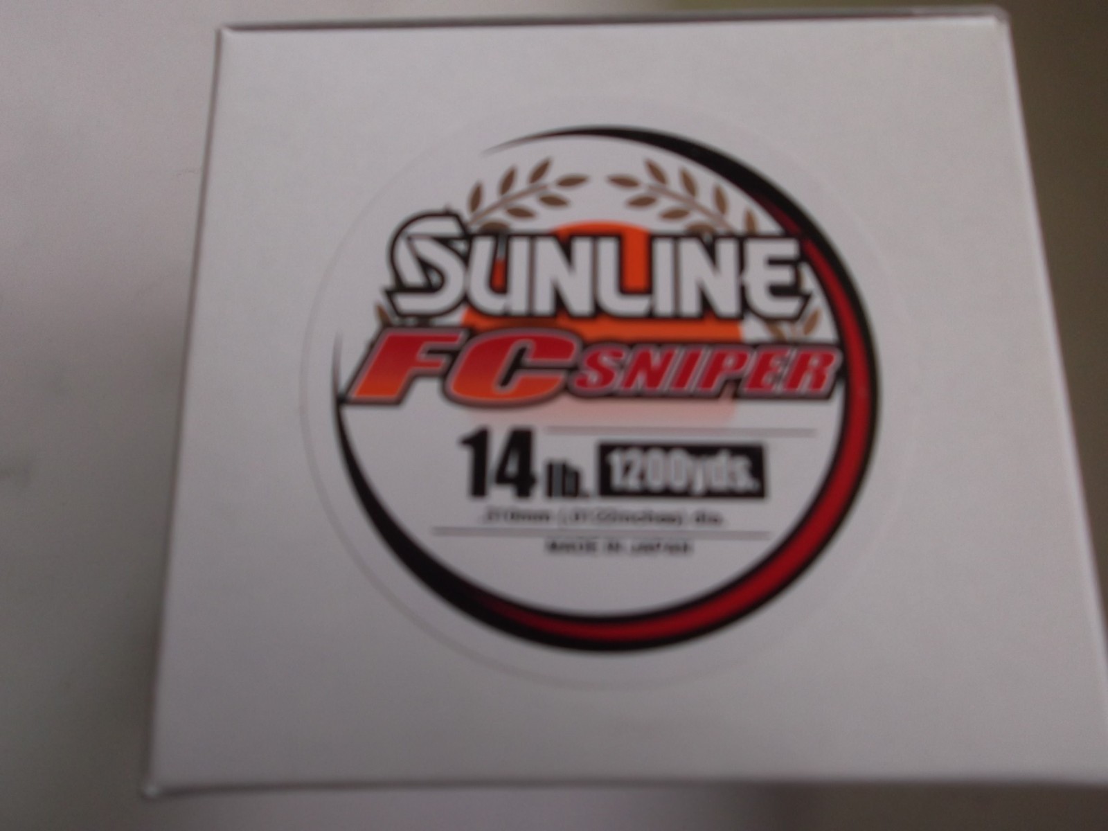 Sunline Super FC Sniper Fluorocarbon 14 lbs (6.4 kg) 1200 yds. (1097 m)