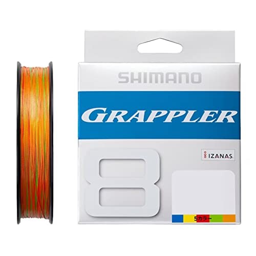 SHIMANO Grappler 8 PE 200m LD-A61U 5 colors 5 colors x 10m 0.8 sizeNEW