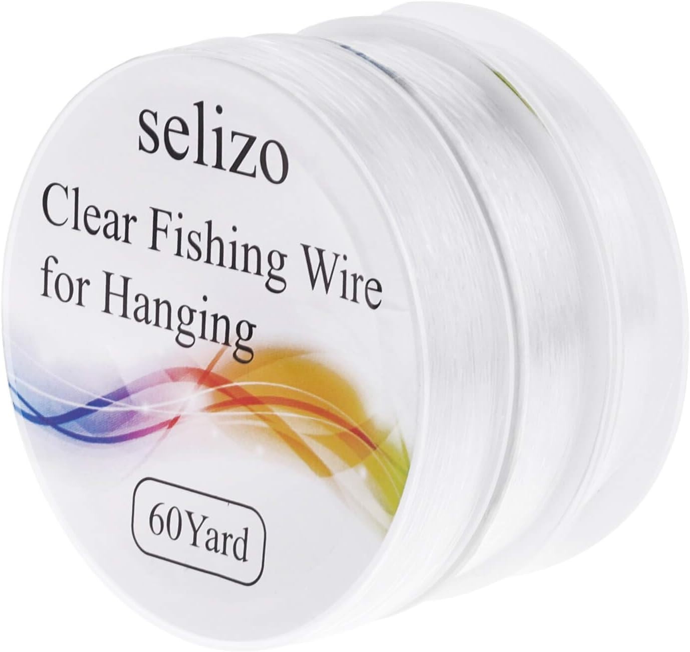 3 Roll Clear Fishing Line 60 Yards Each Perfect for DIY Projects and Decorations