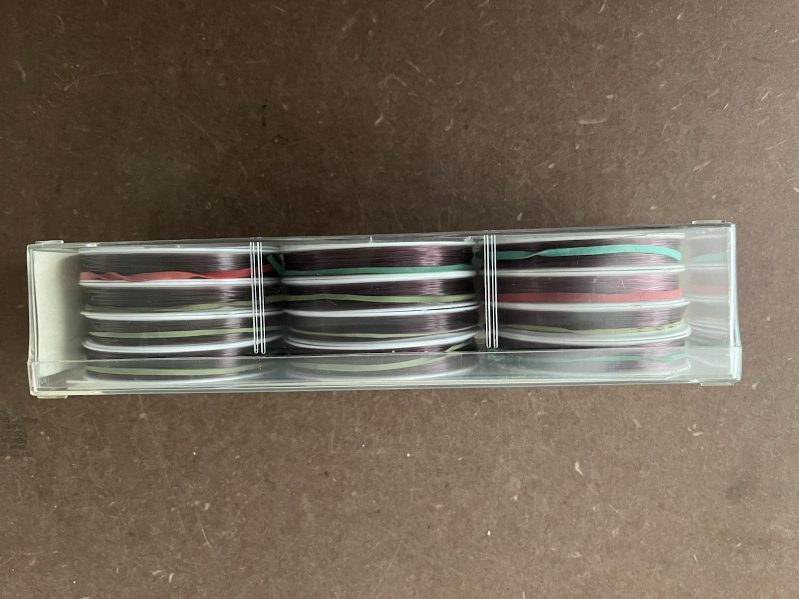 VINTAGE MAXIMA CHAMELEON FISH LINE IN ORIGINAL PLASTIC BOX 8 20LB 4 15LB 25 YARD
