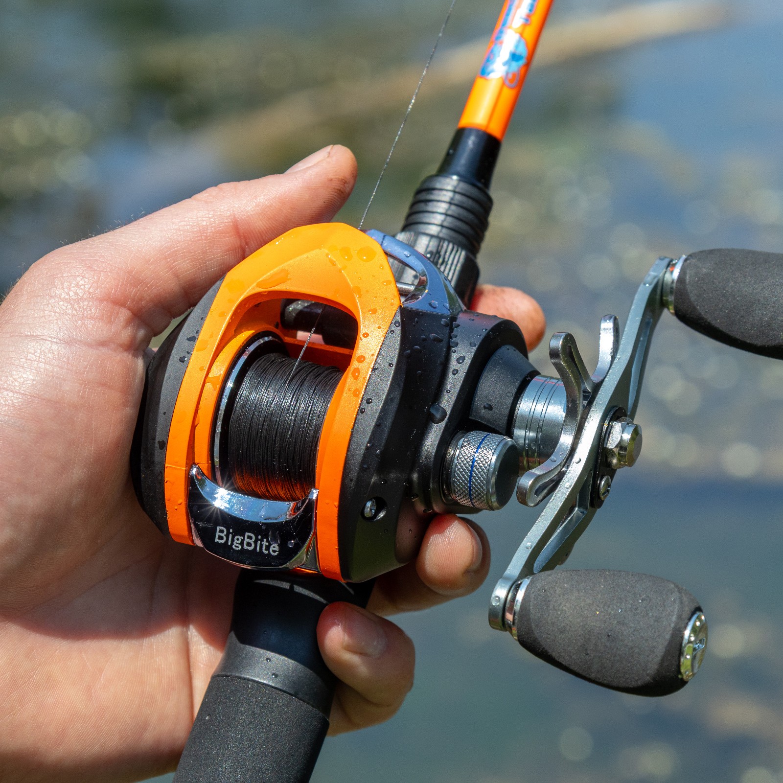 Reaction Tackle High Performance Braided Fishing Line / Braid – NO FADE Black