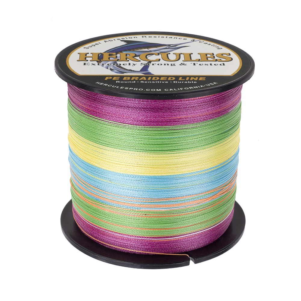 HERCULES Braid Fishing Line 4 Strand 20lb-50lb 300M/500M/1000M