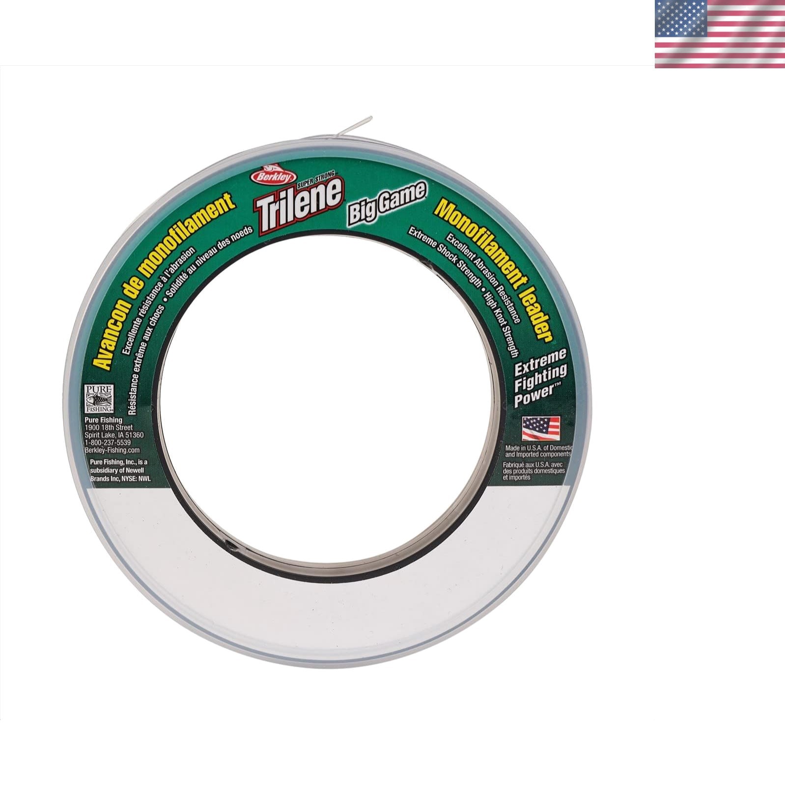Trilene Big Game 50lb Monofilament Fishing Line – 55 Yards of Dependability