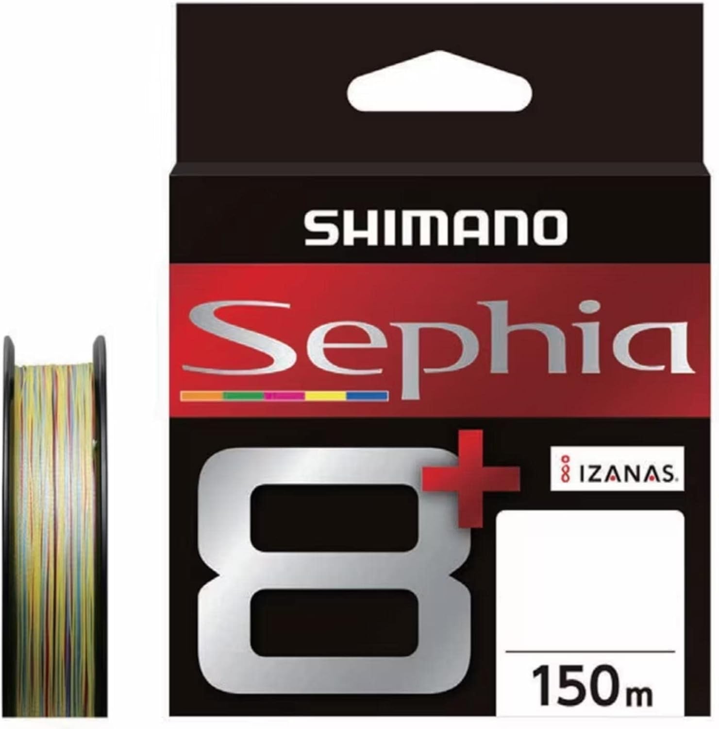 SHIMANO-PE Fishing Line-Sephia8+ 10m×5 colors-No 0.4- 150m- from Japan