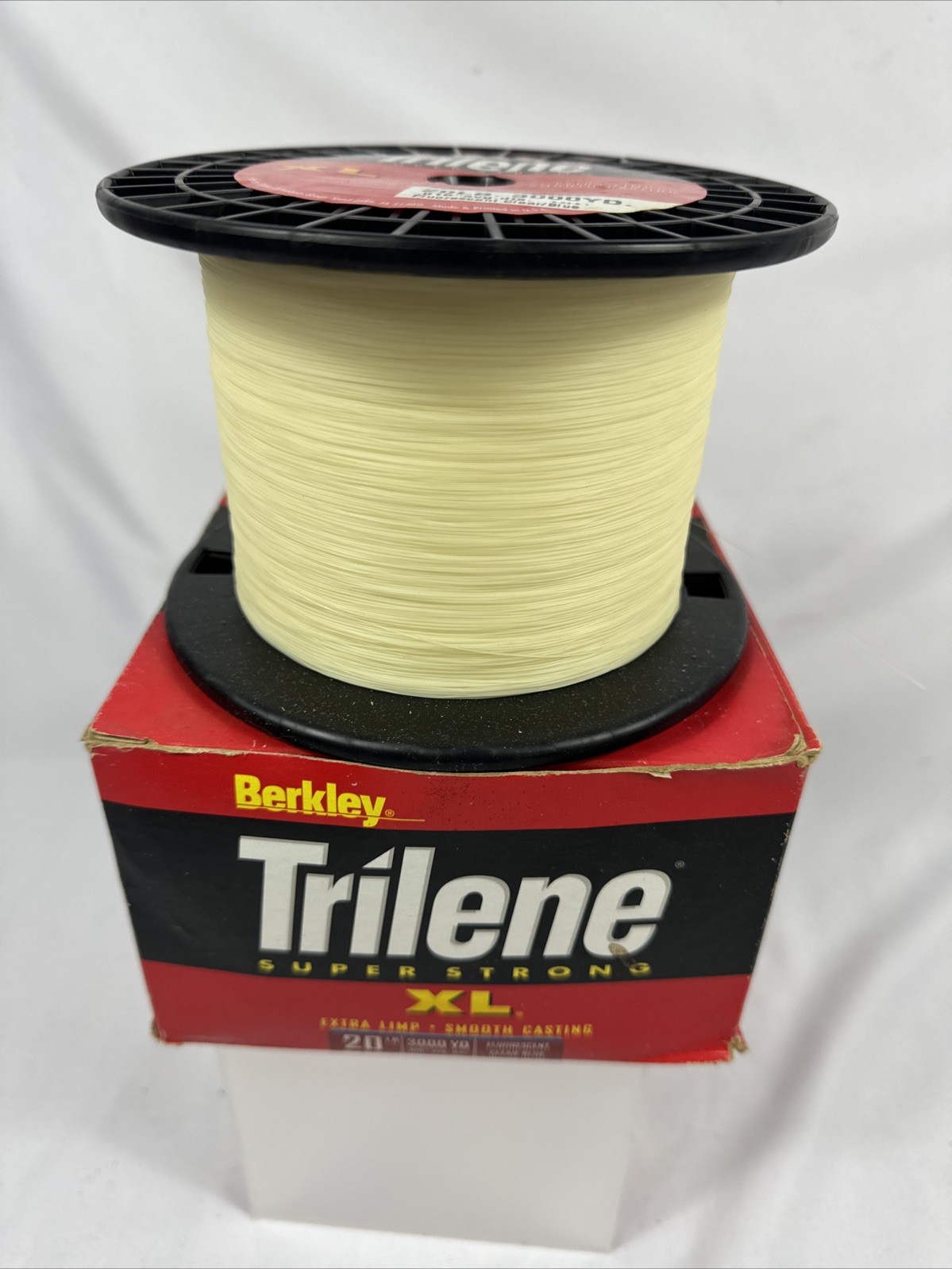 Berkley Trilene Super Strong XL Smooth Casting Bulk Spool 3000 Yds 20# 20 lb