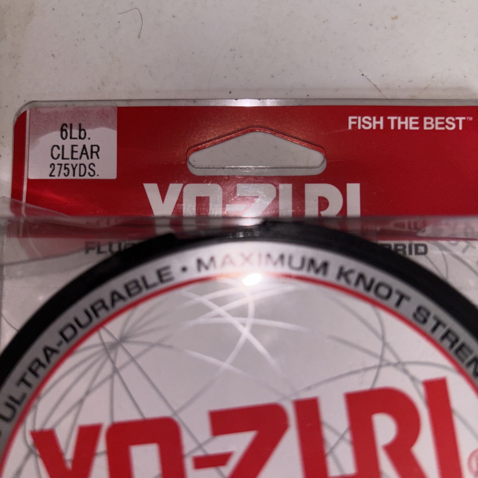 Yo-Zuri Hybrid Clear 275 Yds. -6 Lbs. Nylon Mix- Fishing Line Fluorocarbon