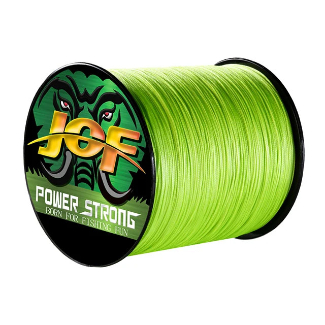 JOF 4 Strands Fishing Line 300/100M Braided PE Fishing Strong Fishing Line