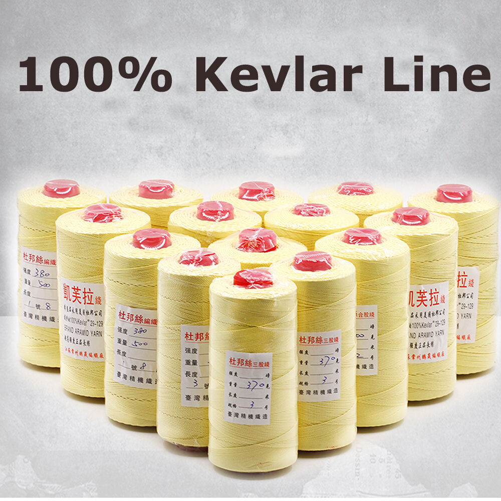 Heavy Duty 1000ft Test 70-150lb 100% Kevlar Sewing Thread Line Made with Kevlar