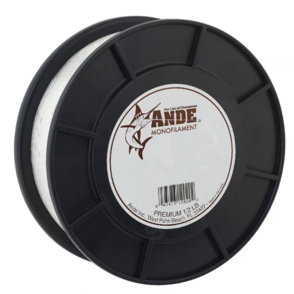 ANDE Offshore Fishing Ultimate Monofilament Line PREMIUM 600yds Clear