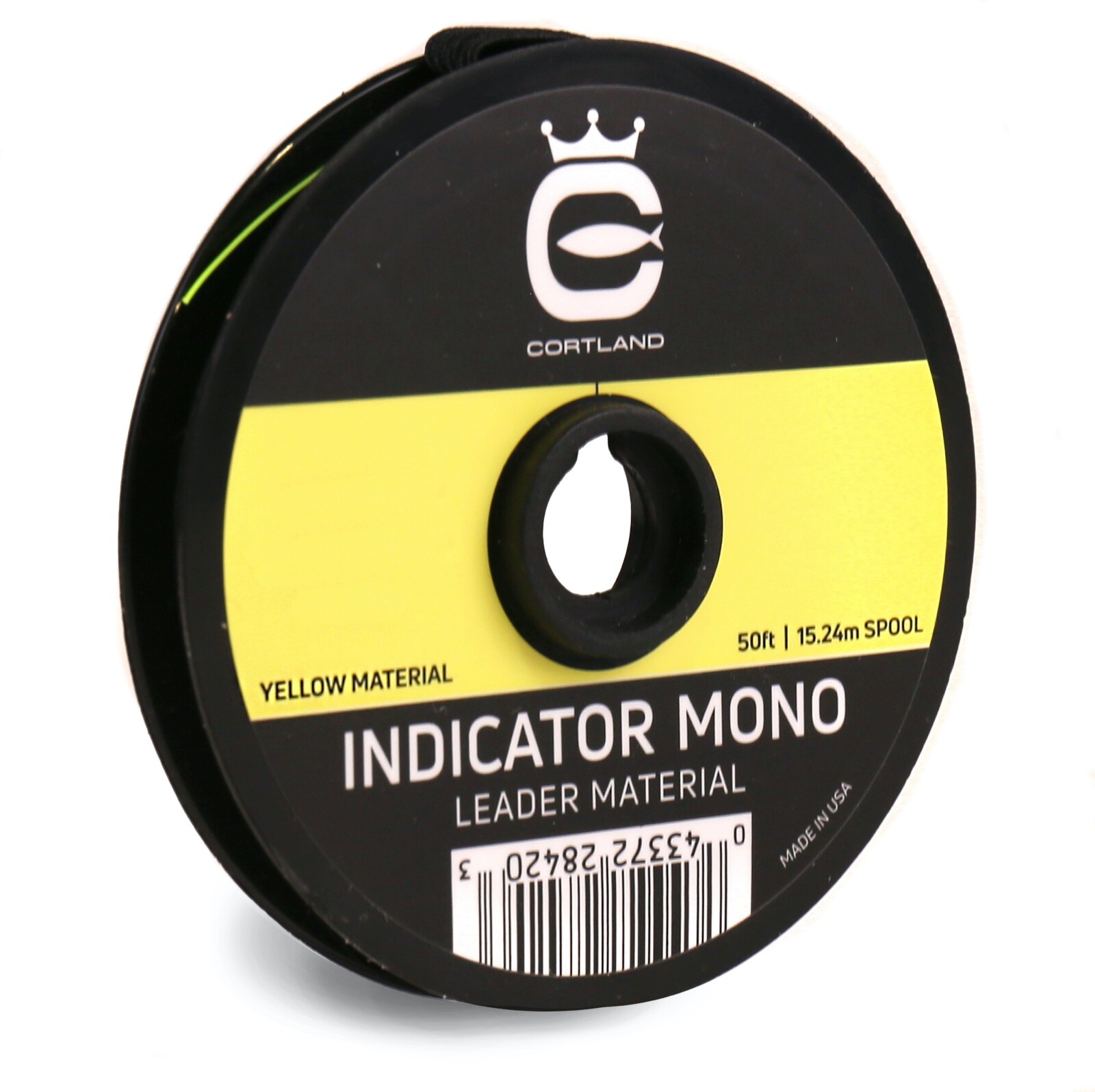 Cortland Indicator Mono Yellow 50 FT – ALL SIZES – NOW ON SALE