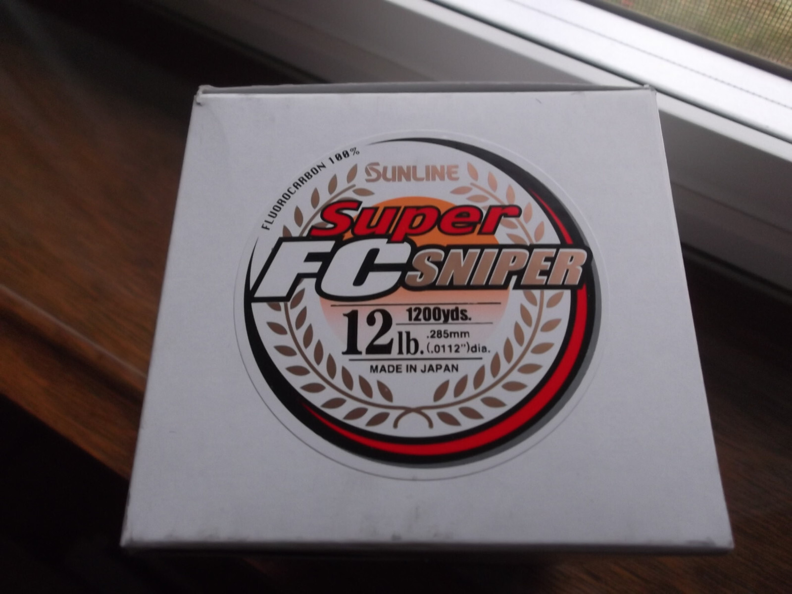 Sunline Super FC Sniper Fluorocarbon 12 lbs (5.4 kg) 1200 yds. (1097 m)