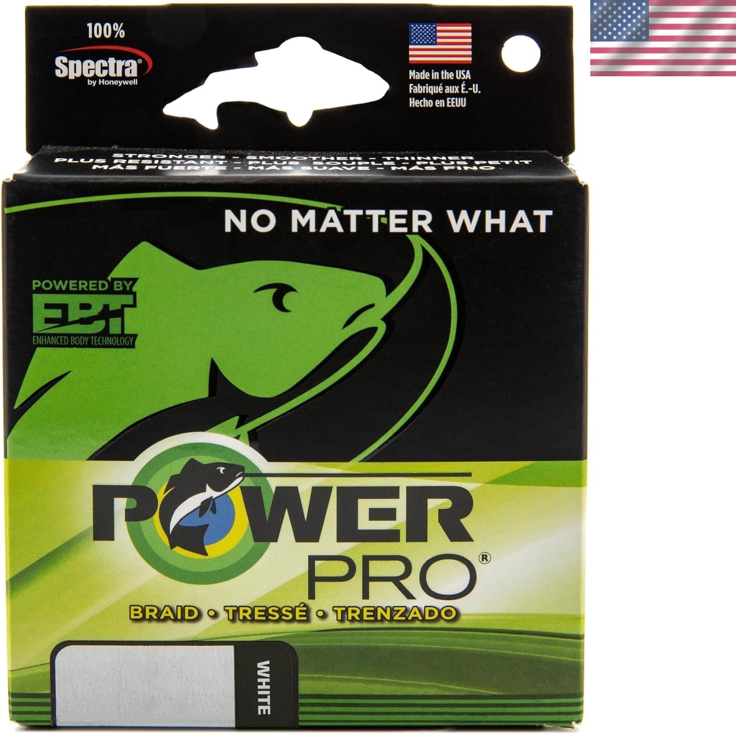PowerPro 10 lb/500 yd Braided Fishing Line – Vibrant Yellow for All Anglers