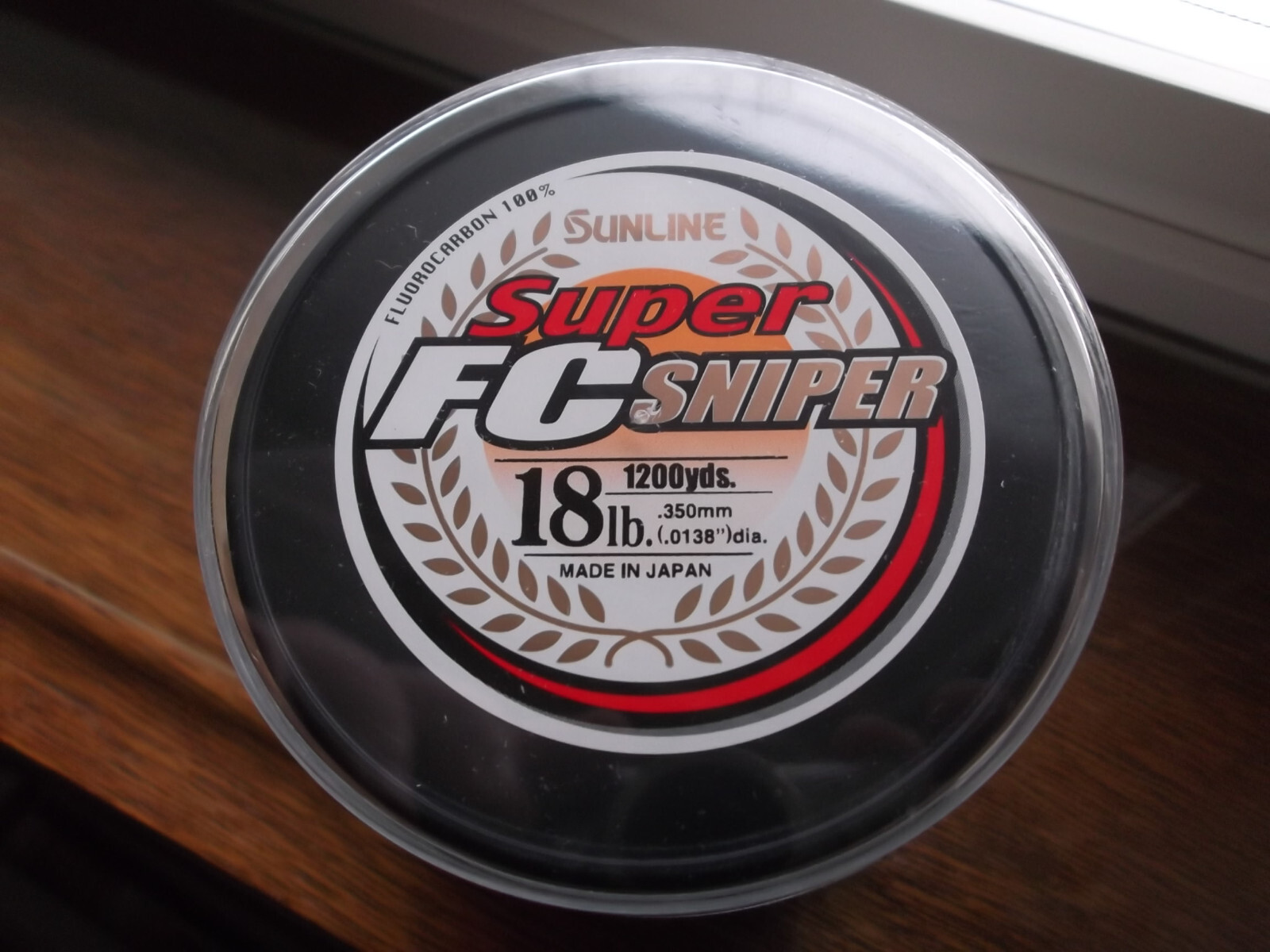 Sunline Super FC Sniper Fluorocarbon 18 lbs (8.2 kg) 1200 yds. (1097 m)