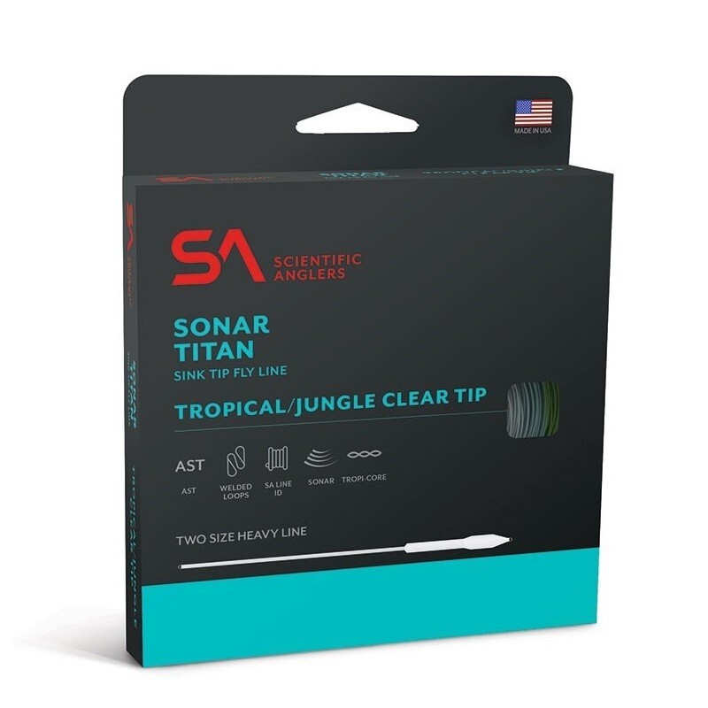 Scientific Anglers Sonar Titan Tropical / Jungle Clear Tip – WF8F/I – 126458