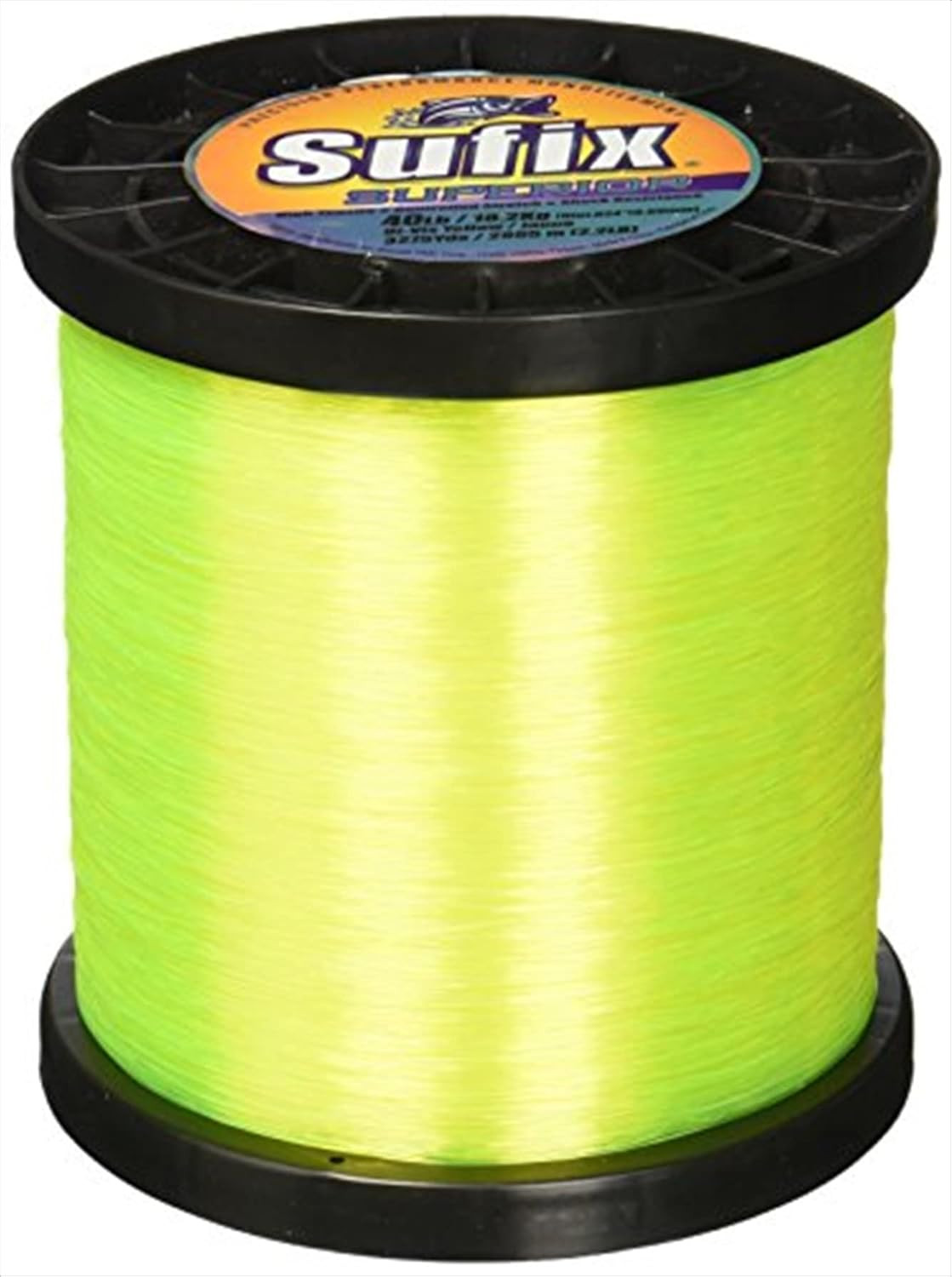 Superior Spool Size Fishing Line (Yellow, 130-Pound)