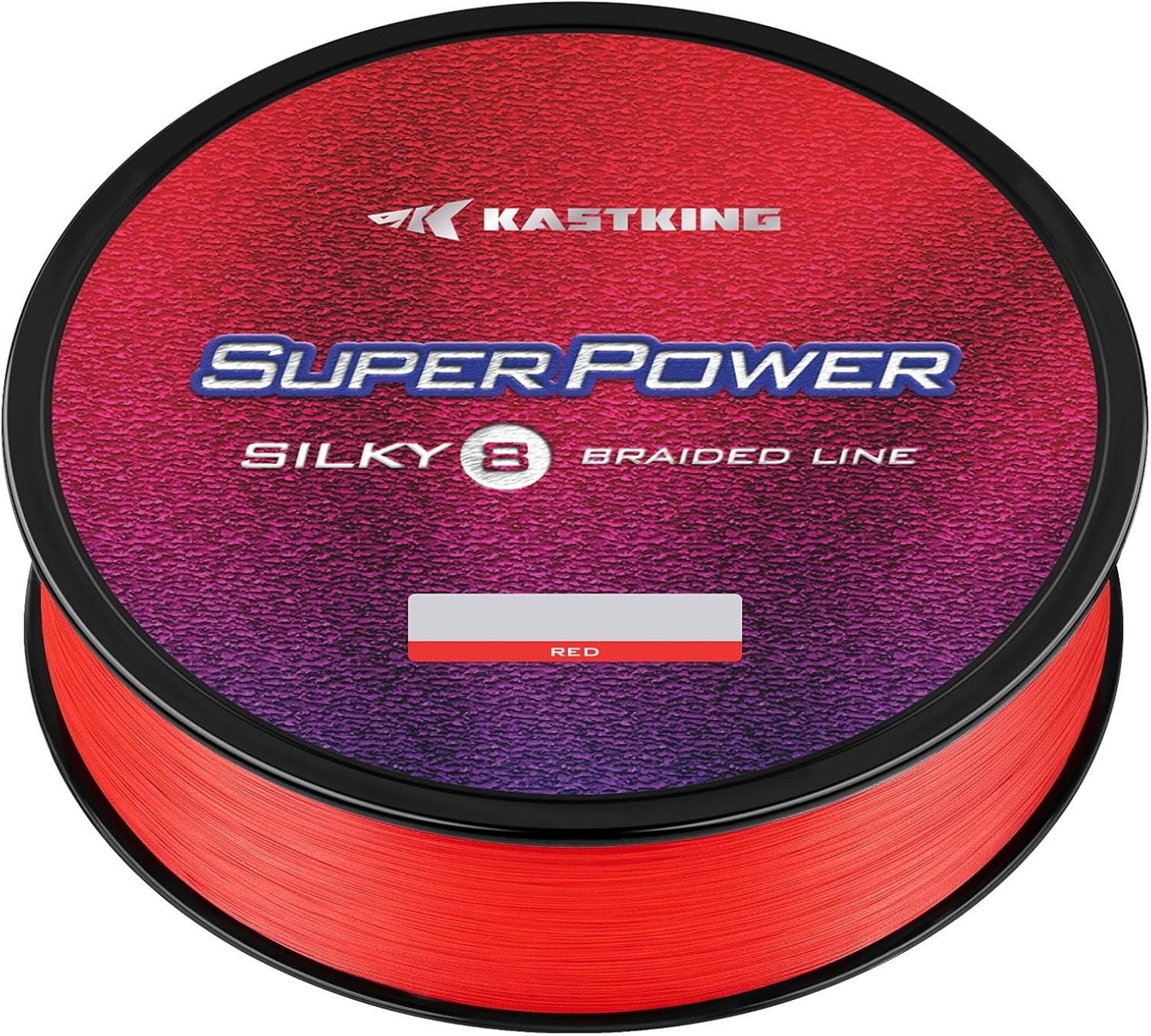 SuperPower Silky8 Braided Fishing Line – 8lb Strength, Zero Stretch for 150 Yds
