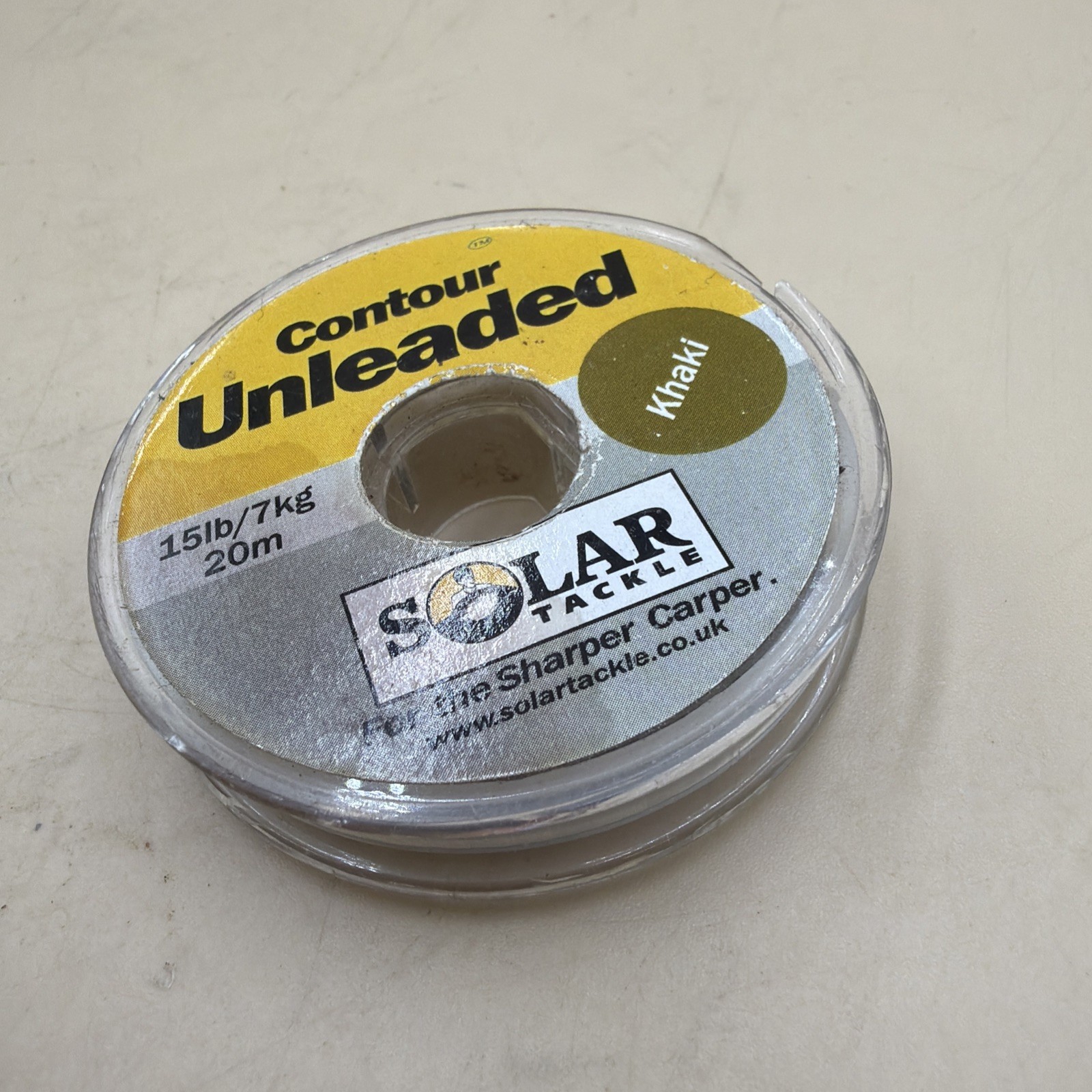 Solar Tackle Contour Unleaded’ Heavyweight Braid 15lb x 13+ Metre Carp Fishing