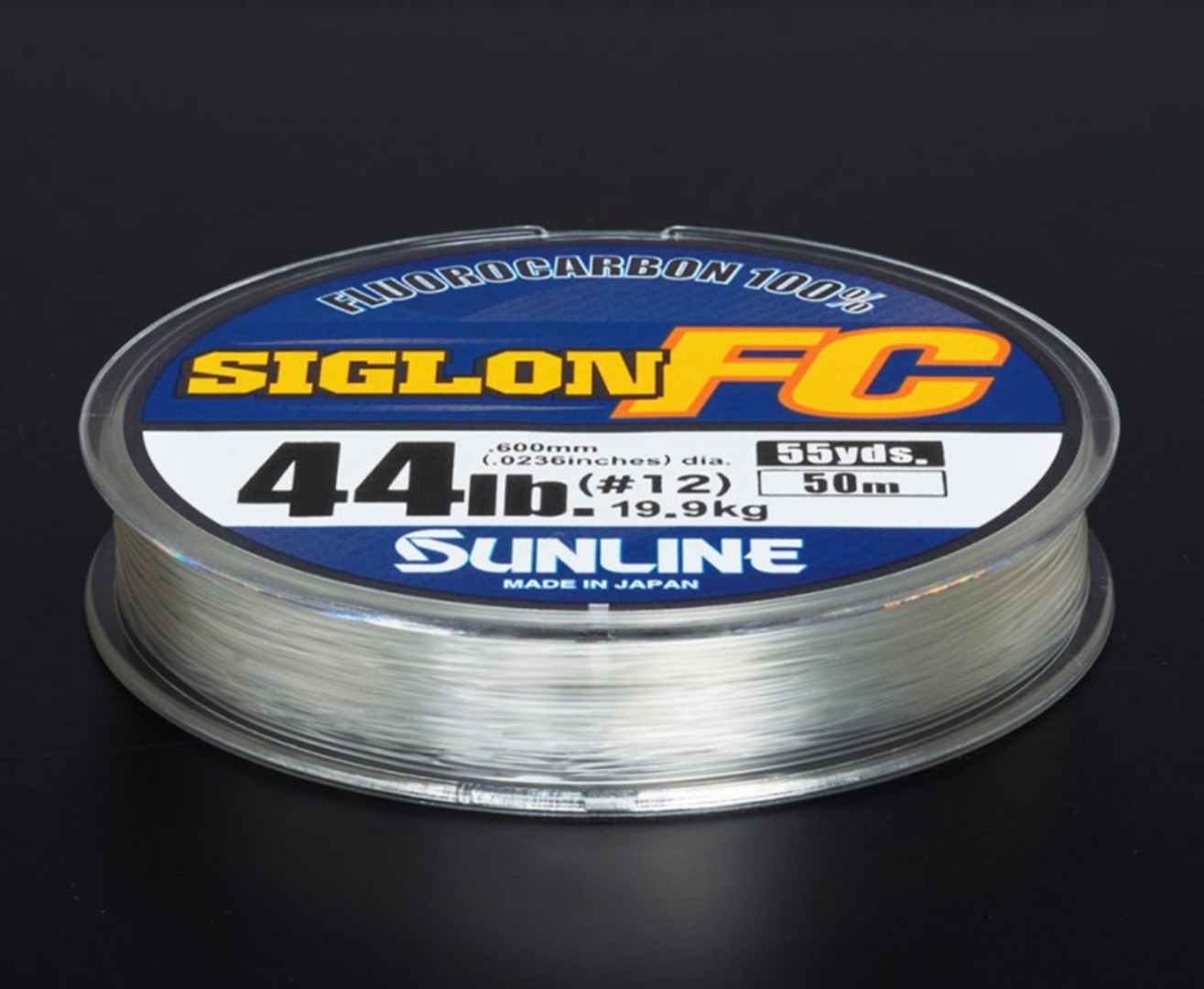 Sunline Siglon FC Fluorocarbon Fishing Line 50m Clear