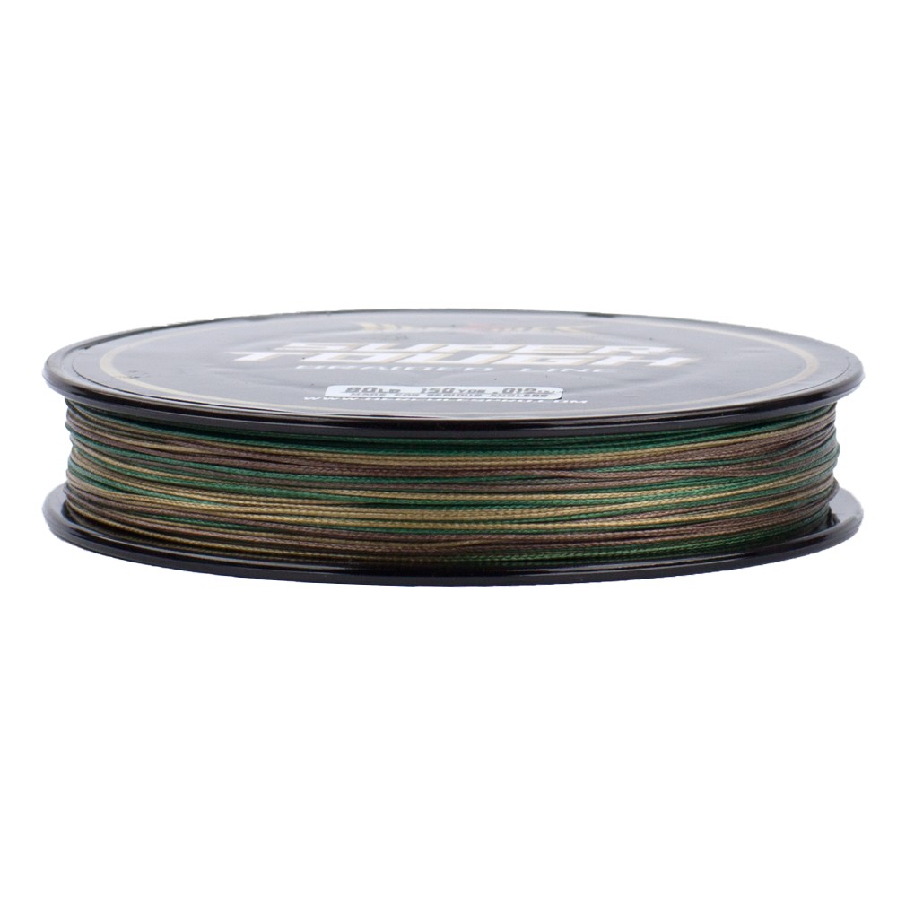 HERCULES SUPER TOUGH Camo Green PE Braided Fishing Line 150Yds-1000Yds 4LB-160LB