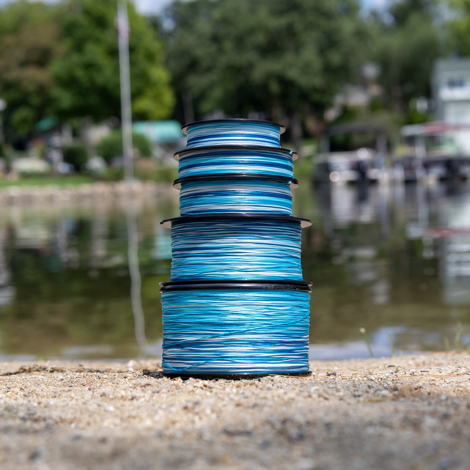Reaction Tackle Pro Grade 8 Strand Braided Fishing Line Saltwater or Freshwater