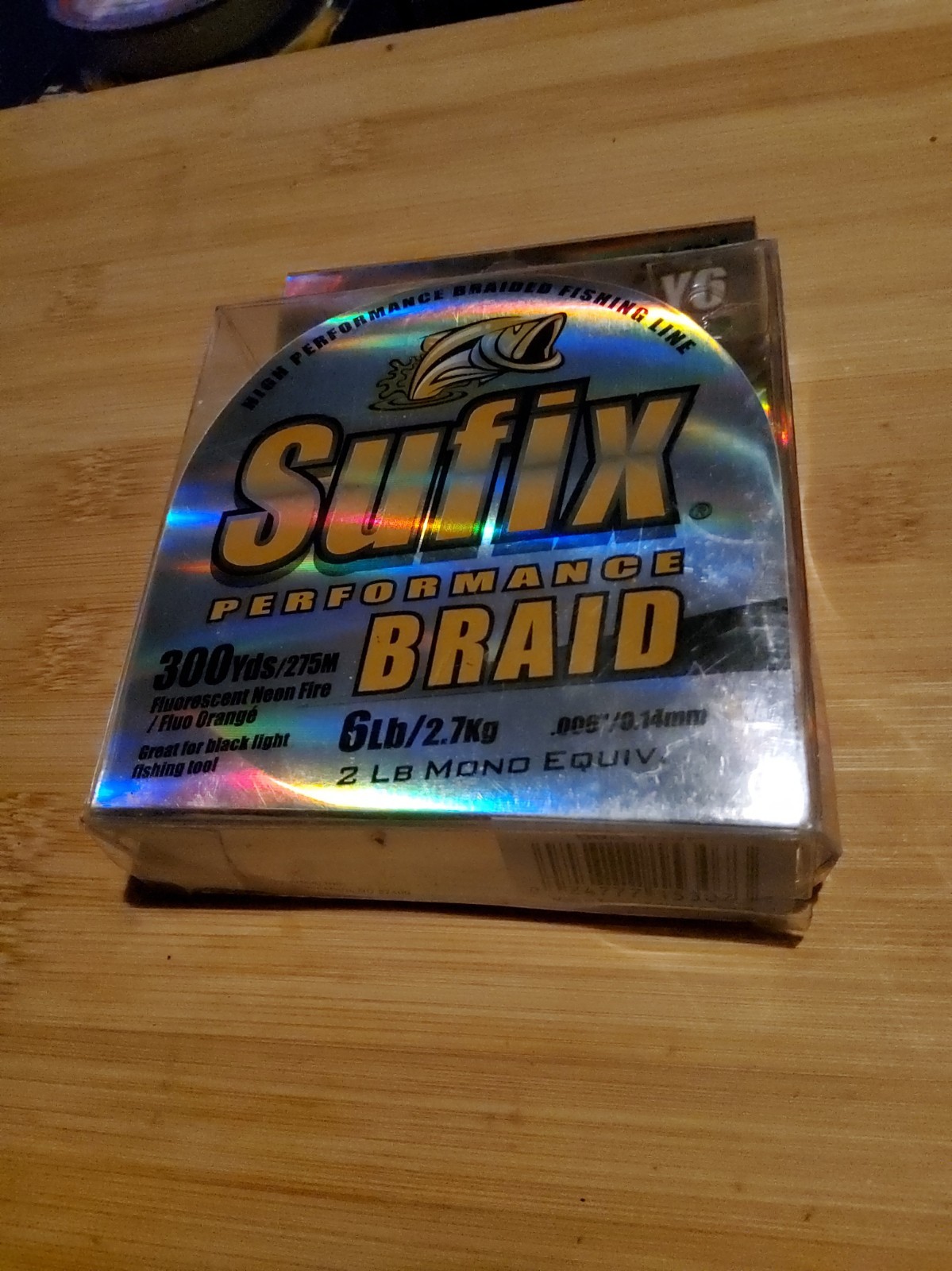 Suffix Performance Braid 6 LB 300 YDS New In BOX!!!!