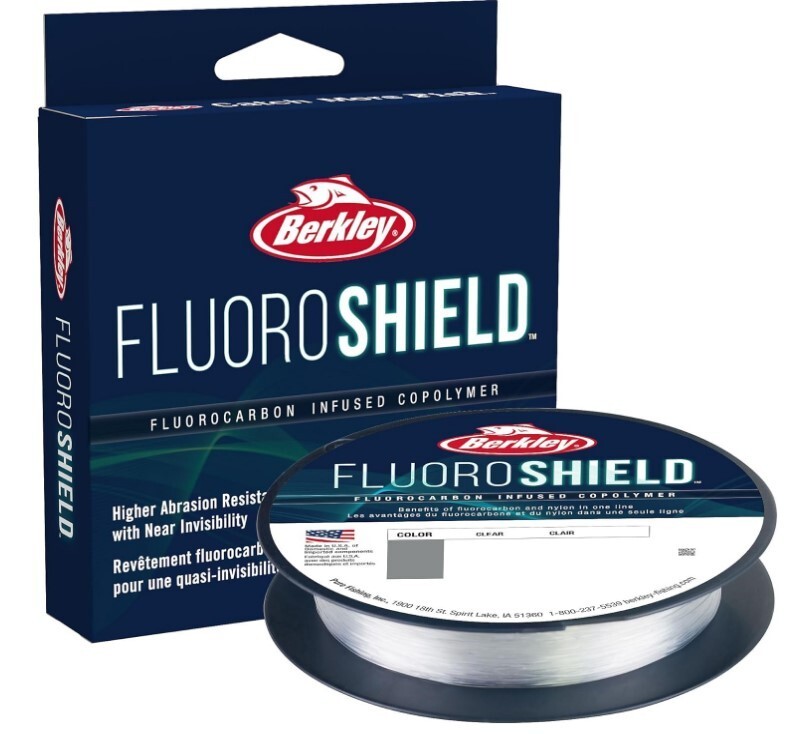 Berkley Fluoroshield 300 yd Spool – 15 lb. test – Max Break 22 lbs. – Clear