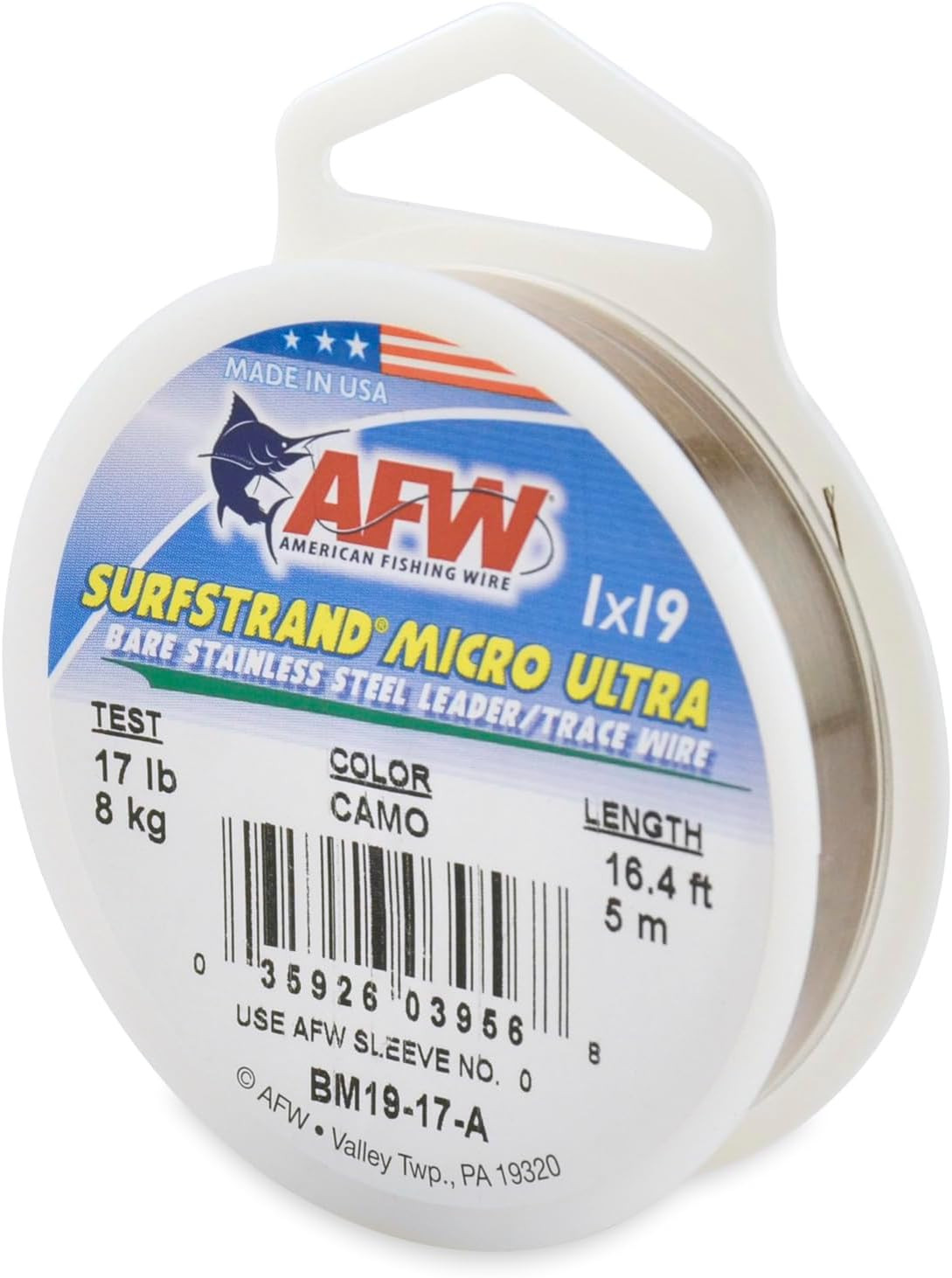 Surfstrand Micro Ultra Bare 1X19 Stainless Steel Leader Wire – Fishing Leader Li