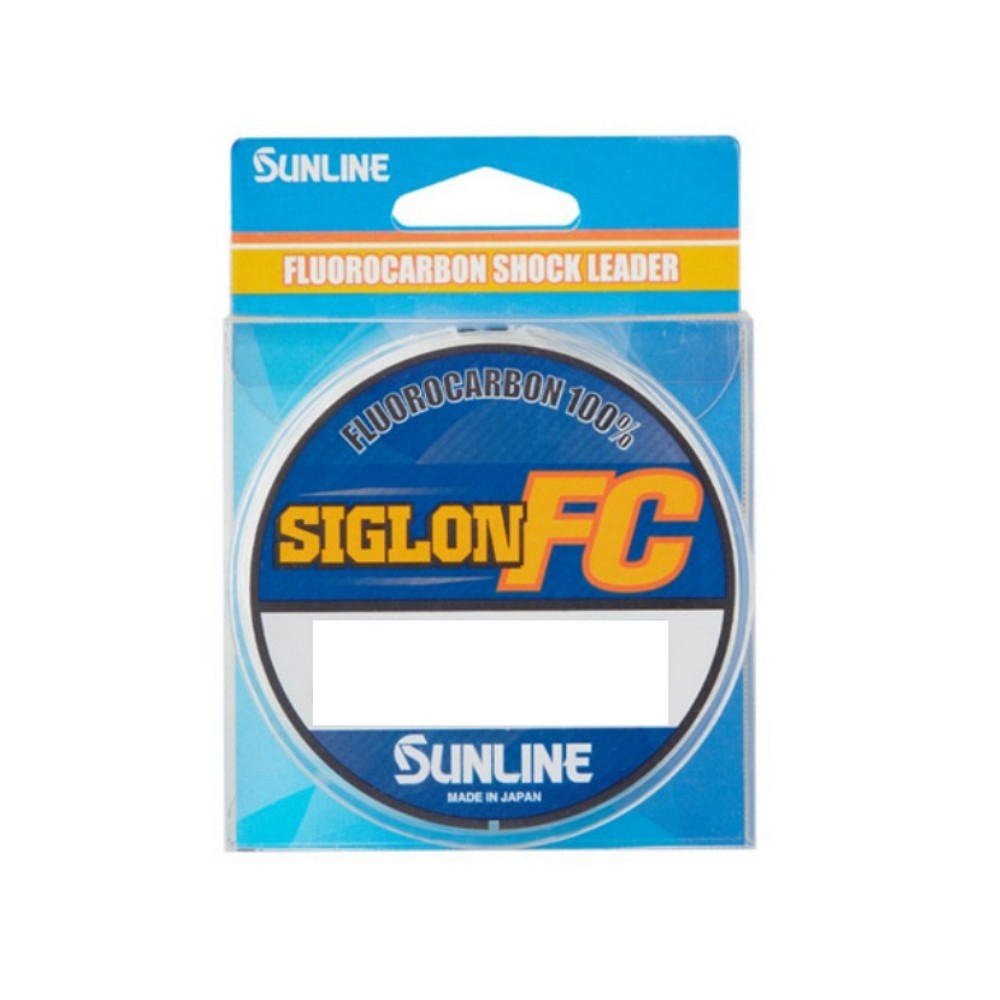 Sunline Siglon FC Fluorocarbon Fishing Line 50m Clear