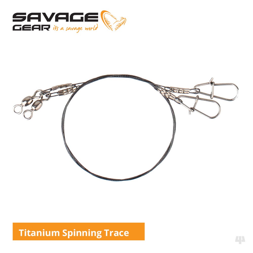Savage Gear Titanium Spinning Traces – Pike Muskie Zander Predator Lure Fishing