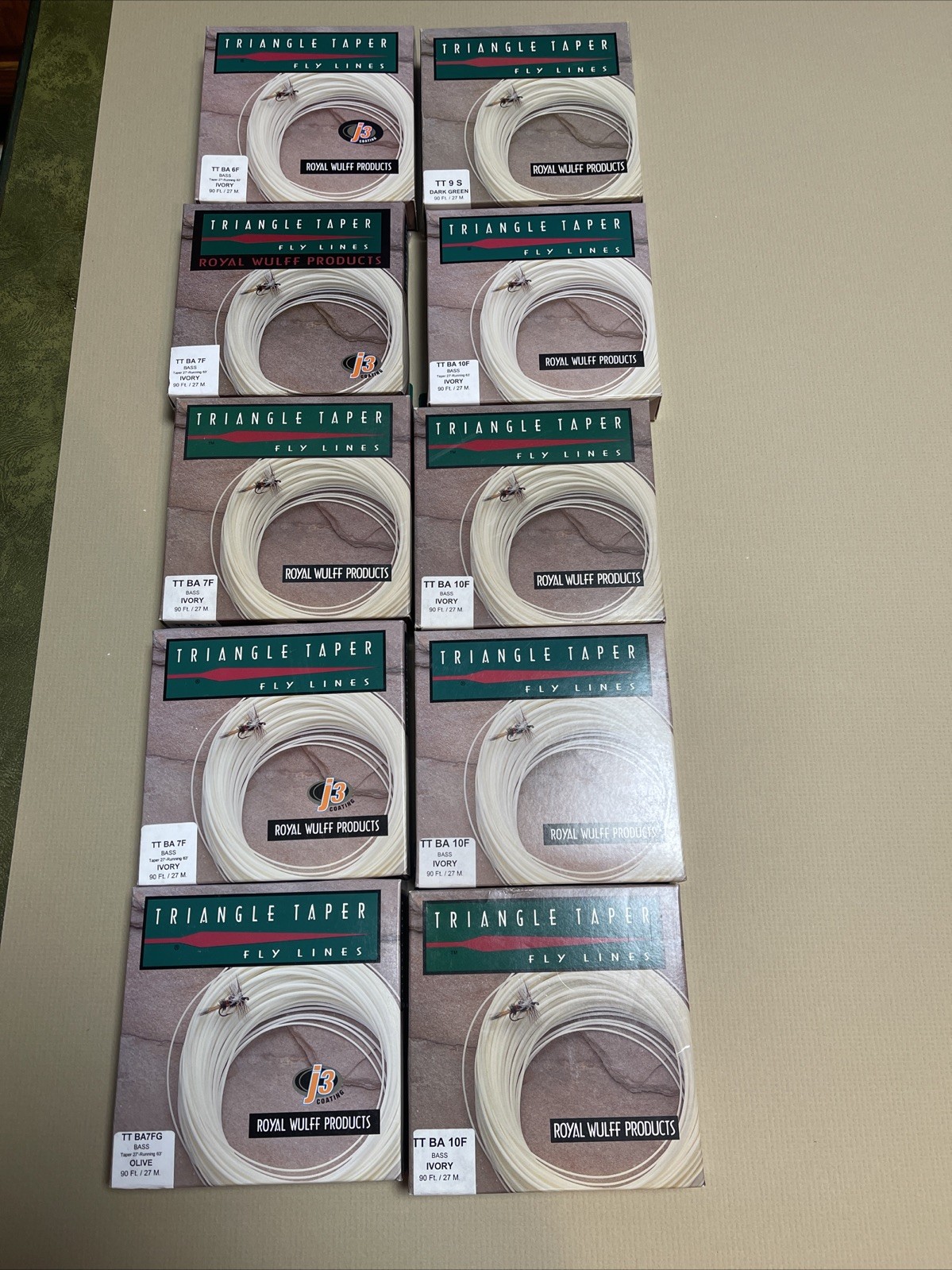 1 – PKG Royal Wulff Products Triangle Taper TT BA Multiple Weights Available