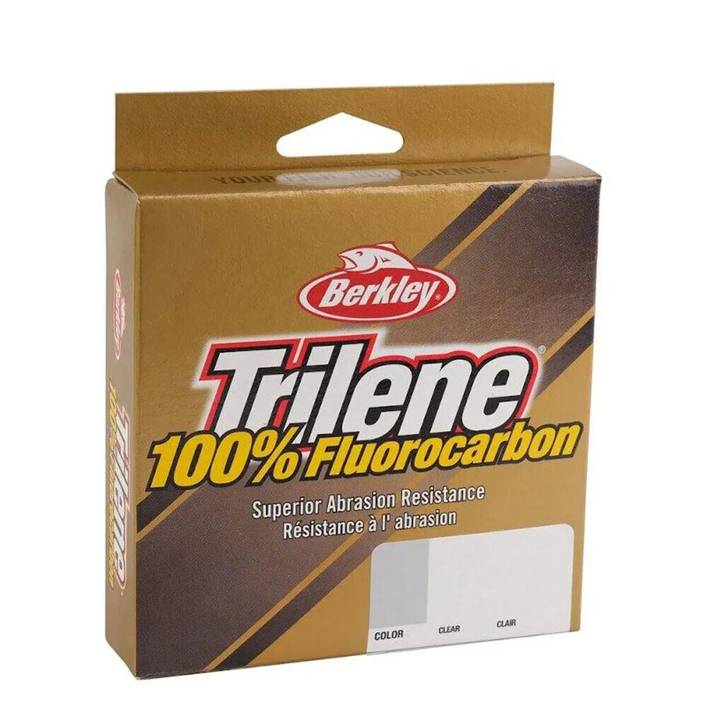 Berkley Trilene 100% Fluorocarbon Leader – Bass Pike Perch Trout Salmon Sea Line