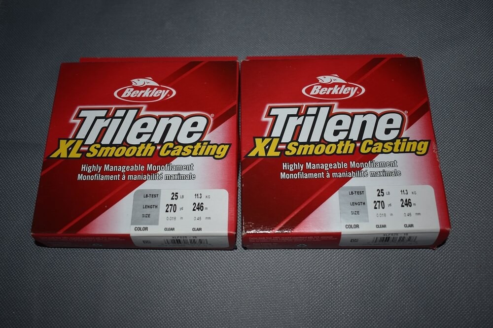 Berkley Trilene XL Smooth Casting Fishing Line 25lb Clear (2 Pack)