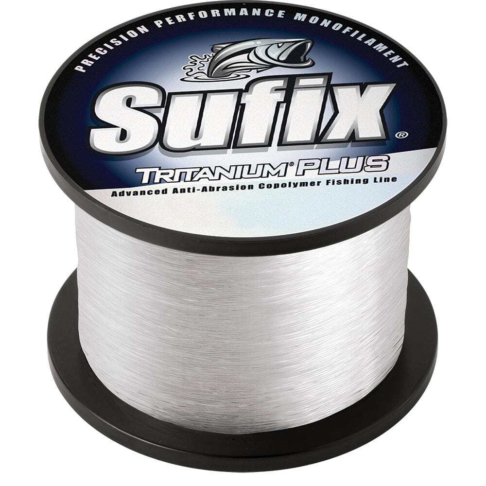 Sufix Tritanium Plus 17 lb Clear 840 Yards #696-117