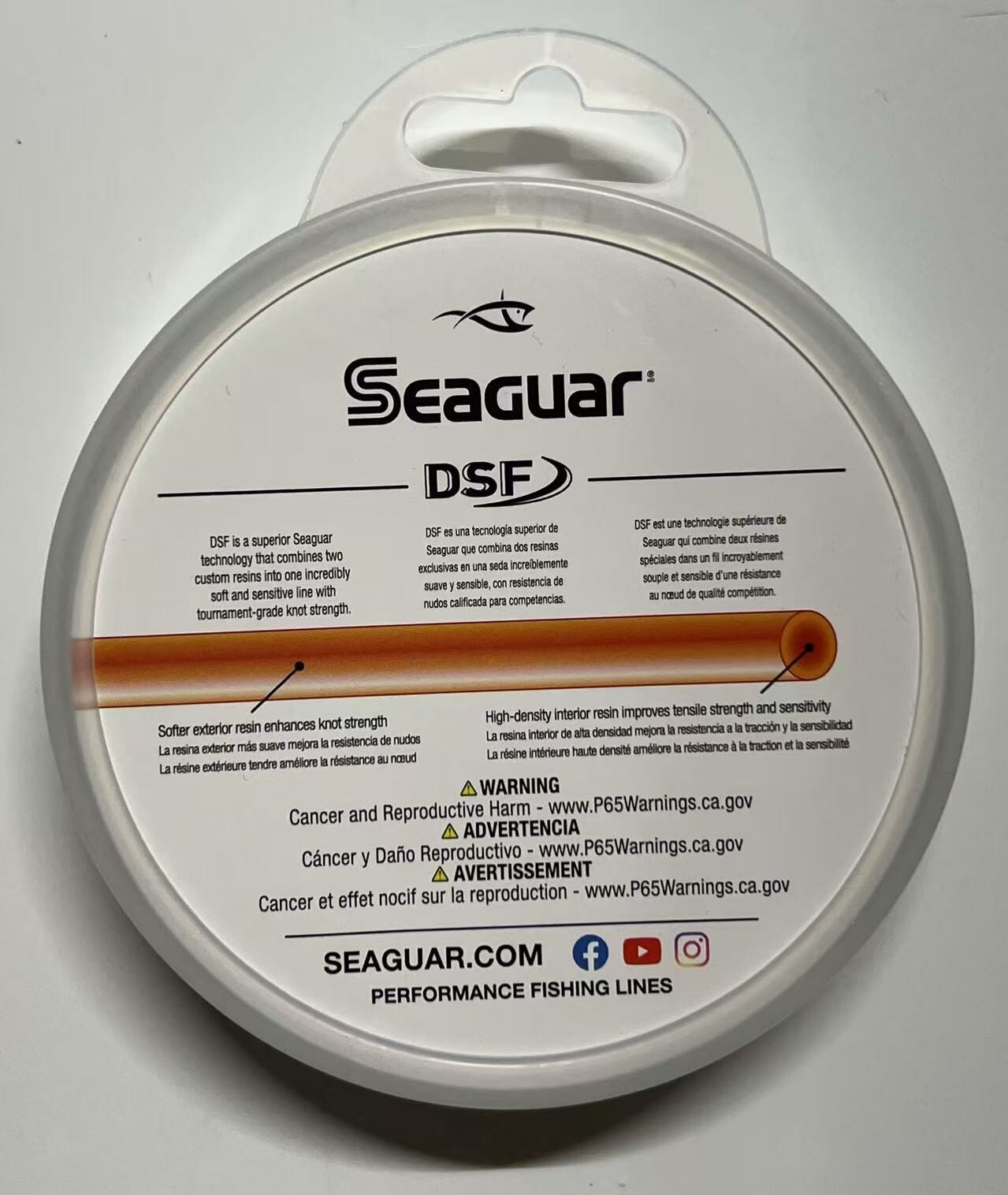 Seaguar Blue Label 100% Fluorocarbon Fishing Line Leader Lb / YDS – Select