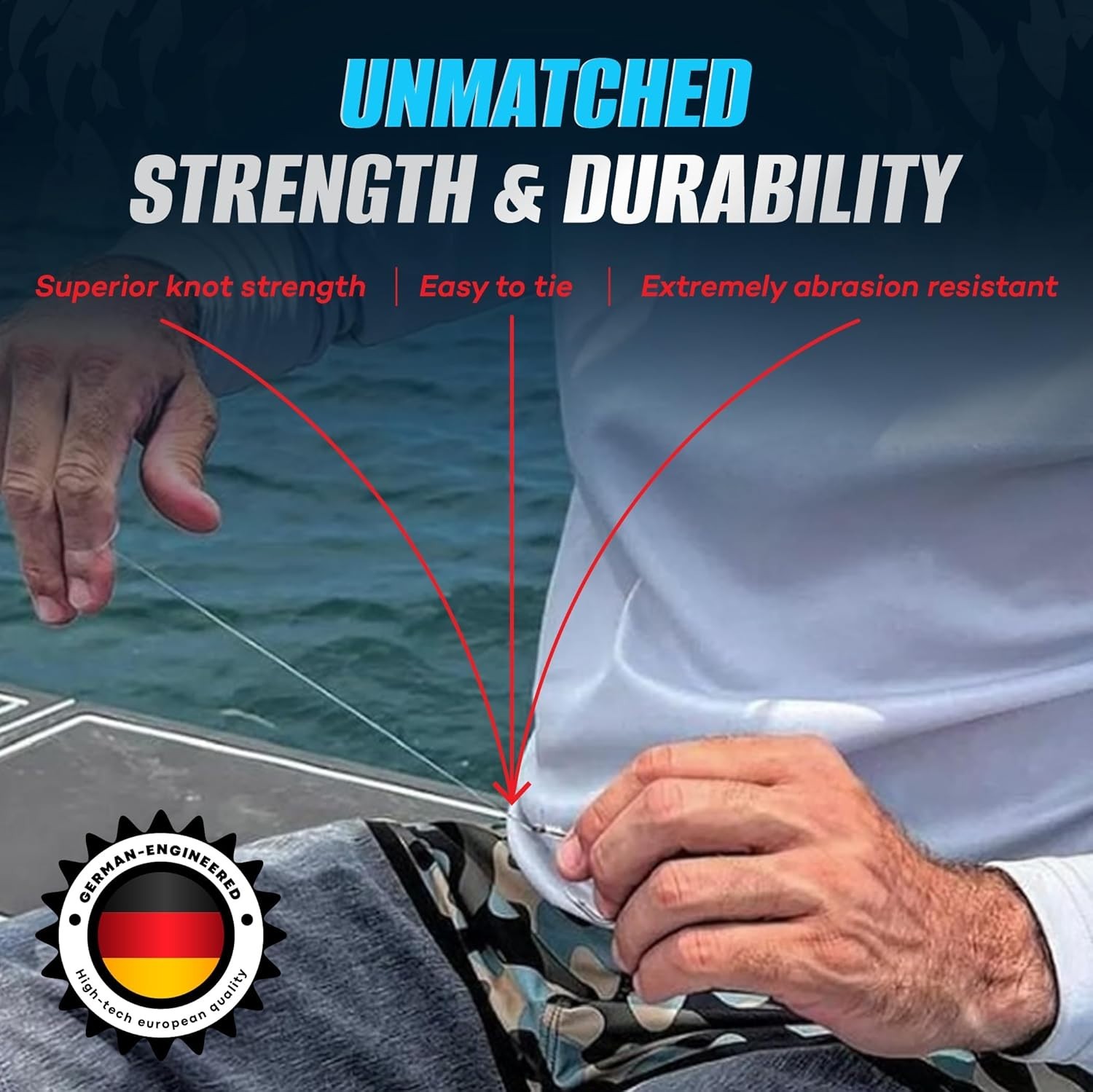Invisible 30lb TrikFish Fluorocarbon Fishing Line – Tough & Reliable 25 Yards